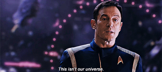 Lorca speaking to the crew.